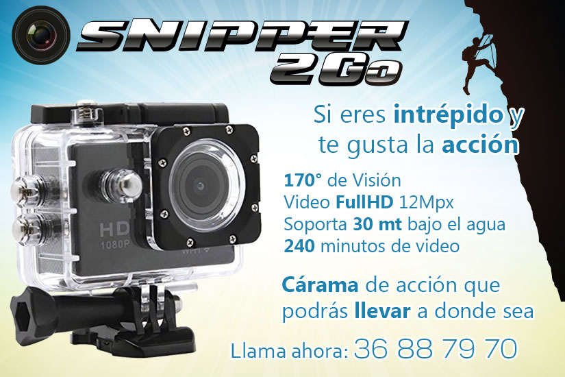 Snipper camara inteligente de vigilancia